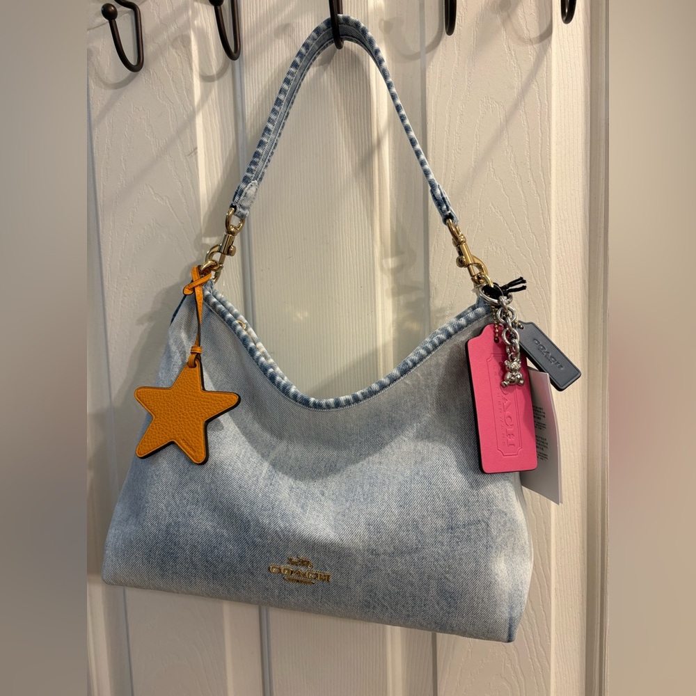Coach Laurel New Denim Bag NWT